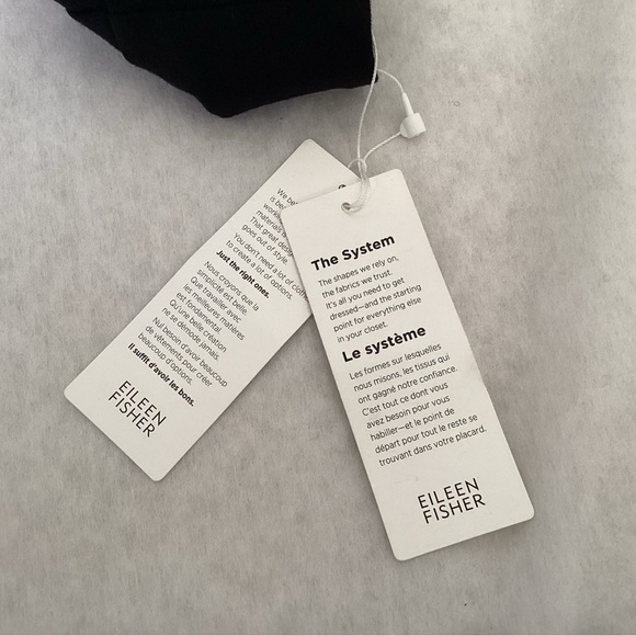 NWT Eileen Fisher Graphite Leggings, Size XS.  (Zipper needs replacing) - Picture 10 of 10